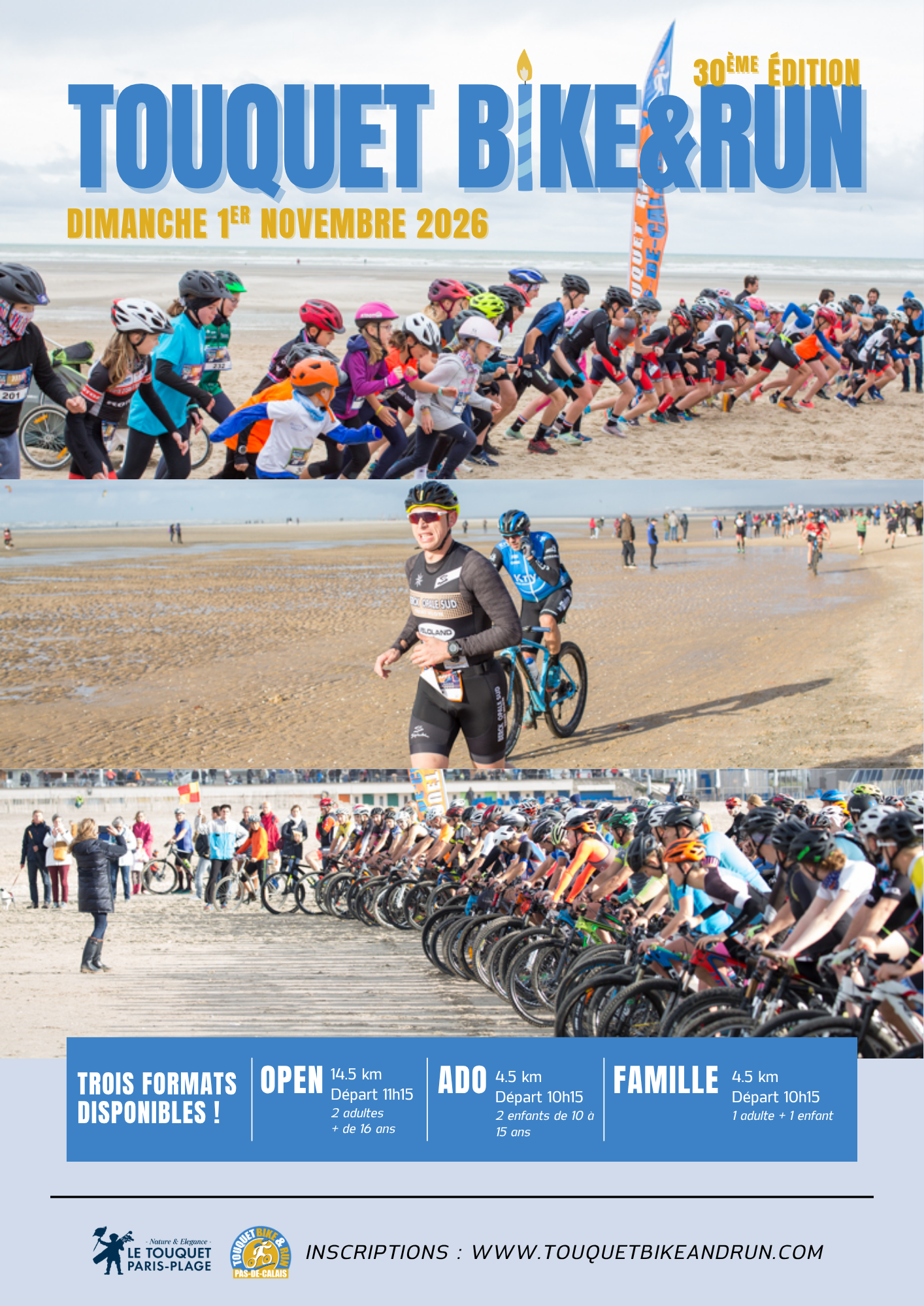 Touquet bike & run 2026 (A4)